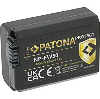 Digitální kamera PATONA - Aku Sony NP-FW50 1100mAh Li-Ion Protect