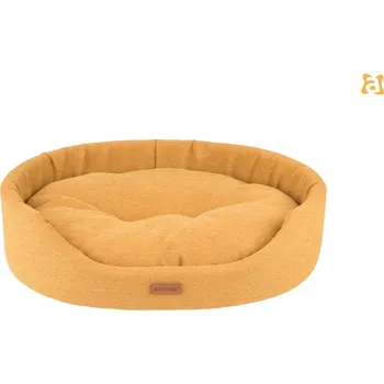 Pelíšek pro psa Pelíšek oválný Montana S 46x38x13cm Žlutý