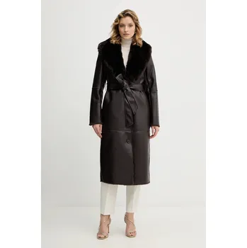 Dámský kabát Kabát Marciano by Guess ZOEY 5BGL42.7387A hnědá 89X, vel. 42