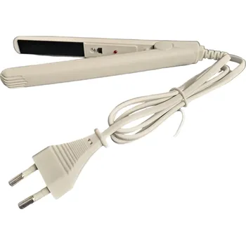 Žehlička na vlasy Leventi Mini přenosná žehlička na vlasy - bílá