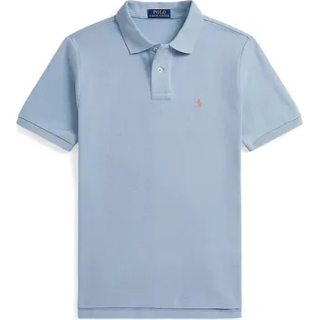 Chlapecké tričko Dětská bavlněná polokošile Polo Ralph Lauren 323703632510 modrá 05X, vel. 140-149