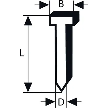 Hřebík Kolářský hřebík Bosch SK50 40G (5000 Ks)
