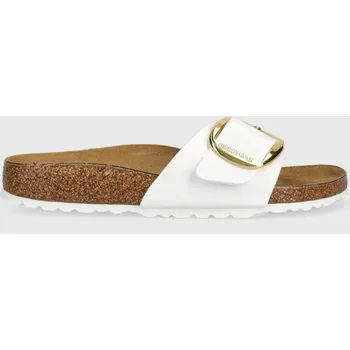 Dámské pantofle Pantofle Birkenstock Madrid Big Buckle 1019814 bílá 00X, EUR 41