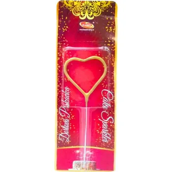 Zábavní pyrotechnika Prskavka SRDCE 1ks