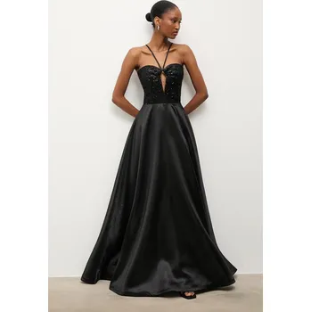 Dámské šaty Šaty Answear.LAB 58001-25Y.TOS černá 99X, vel. XL