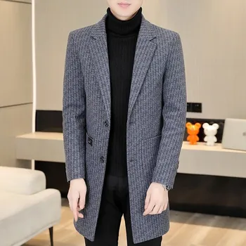 Pánský kabát Best Fashion Pánský prošívaný kabát pro chladné období Barva: Šedá, Velikost: 4XL