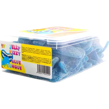 Bonbon Fizzy blue tongue - želé modrý jazyk 16g