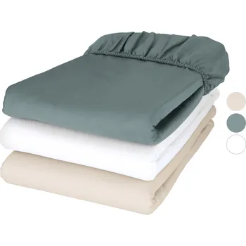 Prostěradlo LIVARNO® Saténové napínací prostěradlo, 90–100 x 200 cm