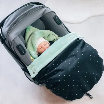 Tulimese Nánožník do autosedačky mentolový nepropustný