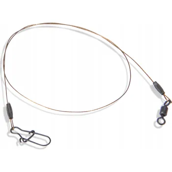 Ocelové lanko Saenger 1x7 Classic Spinn ocel 15 kg 70 cm