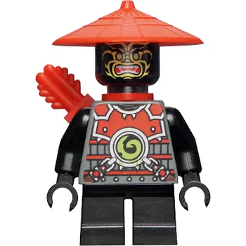 Stavebnice LEGO LEGO Minifigurka Stone Army Scout - Yellow Face njo0072