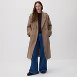 Reserved - Dvouřadý kabát s páskem - béžová - 475IA-08X - 475IA-08X-S