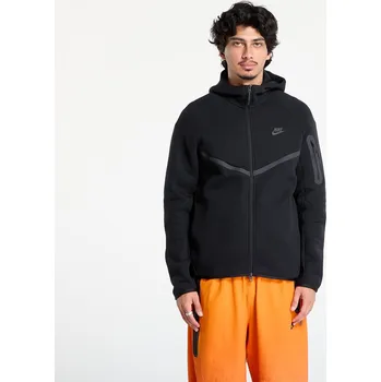 Pánská mikina Mikina Nike Tech Men's Fleece Windrunner Full-Zip Jacket Black/ Black M
