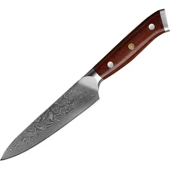 Kuchyňský nůž OEM Luxusní Kuchyňský Nůž s Rukojetí z Palisandru - Prémiová japonská VG10 damašková ocel 67 vrstev 6" (24 cm)