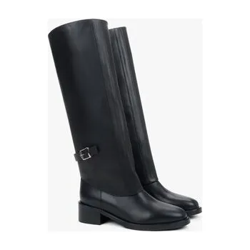 Dámské kozačky Estro Kozačky ER00118739 Černá 40