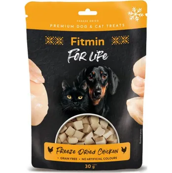 Pamlsek pro psa Fitmin For Life mrazem sušený pamlsek pro psy a kočky kuřecí 30 g