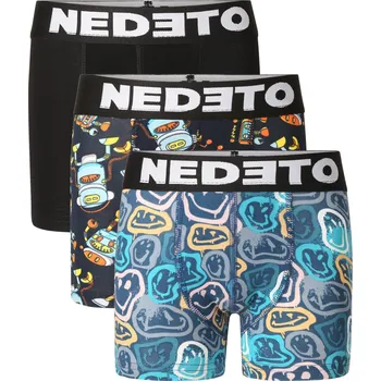 Chlapecké spodní prádlo 3PACK dětské boxerky Nedeto vícebarevné (3NBDV4) 4-5 let Možnost vrácení zboží ZDARMA do 120 dnů!