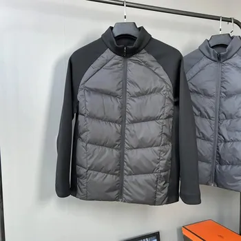 Best Fashion Pánská sportovní péřová bunda se stojáčkem Barva: Černá, Velikost: 4XL