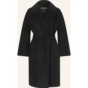 Dámský kabát Weekend Max Mara Dámský Vlněný Kabát Civada, černá, 46