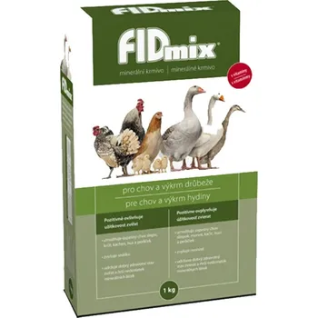 Chov hospodářského zvířete Minerálně vitaminové krmivo FIDMIX PRO ODCHOV A CHOV DRŮBEŽE 1 kg