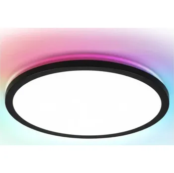 Aigostar - LED RGBW Stmív. strop. svítidlo MESH LED/24W/230V 3000-6500K černá+DO