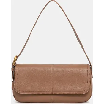 Kabelka Kožená kabelka Twinset 261TB7120 hnědá 84X, vel. ONE SIZE