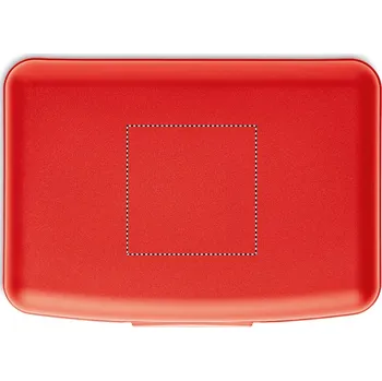 Jednorázové nádobí Obědová krabička z PP, 800ml Tamponový tisk (max. 2 barvy, 60x60mm) 2 barvy 100 LID