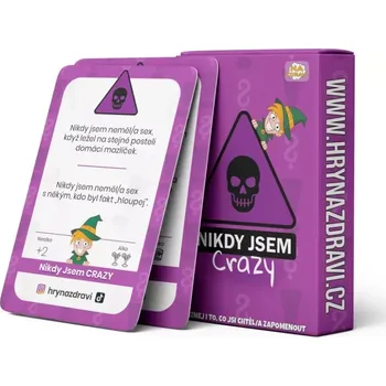 Desková hra Hry na Zdraví Nikdy jsem Crazy
