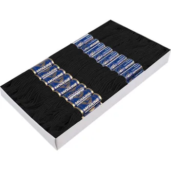 Příze Příze vyšívací Mouline Niťárna Varianta: 9992 Black, Balení: 24 ks