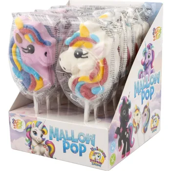 Bonbon Unicorn Mallow pop - maršmelou 35g