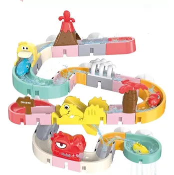 Hra na zahradu Sedola Kuličková dráha do vody DIY Dino 43 ks