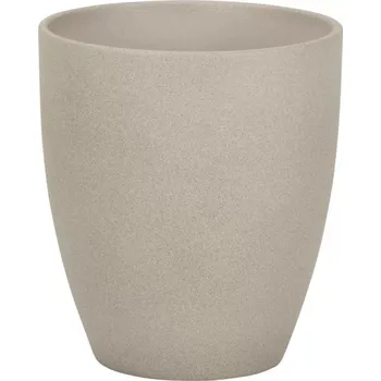 Obal na květináč Obal na květináč orchidejový keramický TAUPE STONE 620 sv.hnědý 15cm