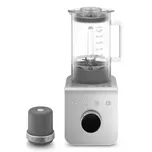 Stolní mixér Smeg Collezione BLC02WHMEU / 1400 W / 22000 ot./min. / 9 úrovní rychlosti / nerez/bílá