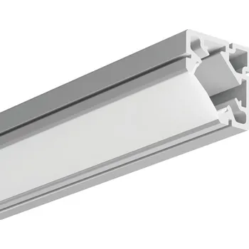 LED lišta LED hliníkový profil KLUŚ 45-PLUS stříbrná anoda 3m