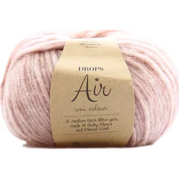 Příze Drops Air Uni 34 růžový mramor