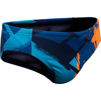 Pánské plavky DECATHLON Pánské slipové plavky na vodní pólo Street 50 MODRÁ