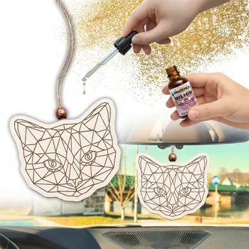 Vůně do auta Sada - Vůně do auta Kočka + parfém Milion - Nejlepší vůně do auta