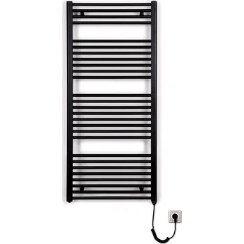 Radiátor Koupelnový radiátor elektrický Thermal KD-E 600/1320 - 600W - černý mat