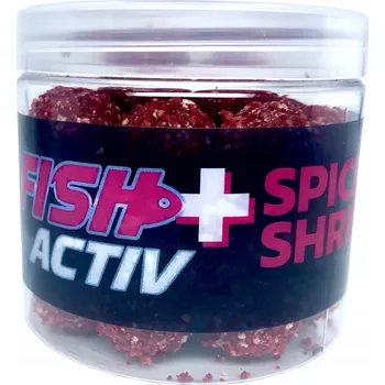 Boilies LK Baits Fish Activ Plus Spice Shrimp balls 200 Ml