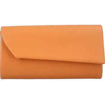 Kabelka Stylové dámské psaníčko s atypickou klopou Vuho, oranžová