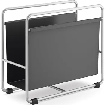 ZACK Stojan na časopisy MECOR, kartáčovaná nerez