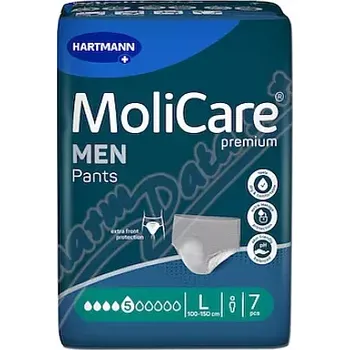 Inkontinenční vložka Hartmann MoliCare Men absorpční kalh.5k L 7ks