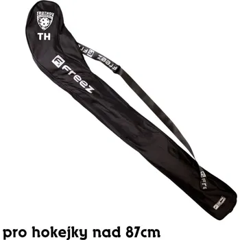 Florbal Potištěný vak na florbalku FBC TRUTNOV - FREEZ Z-180 STICKBAG black/reflective 104cm