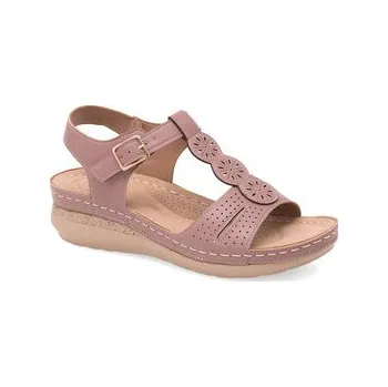 Dámská obuv Sandály Clara Barson WYL05010-18 Růžová 41