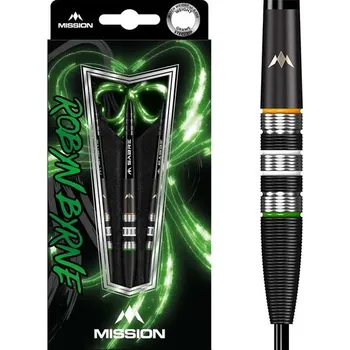 Šipka Mission šipky Robyn Byrne Black steel 23g