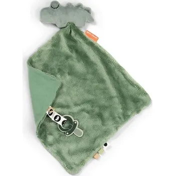 Hračka pro nejmenší DONE BY DEER přítulka Croco - zelená