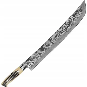 Kuchyňský nůž Takeshi Saji WBB Ručně Kovaný R-2 Japonský Nůž Sakimaru 62-63 HRC 39 Cm