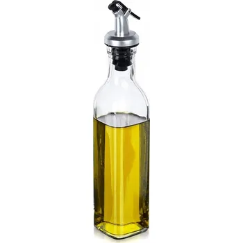 Nádoba na olej a ocet SKLENĚNÁ LÁHEV NA OLEJ OCET S DÁVKOVAČEM A ZÁTKOU DÁVKOVAČ DÁVKOVAČ