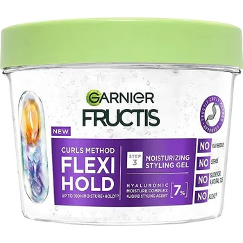 Stylingový přípravek Garnier Fructis Curls Method Flexi Hold Gel 370 ml