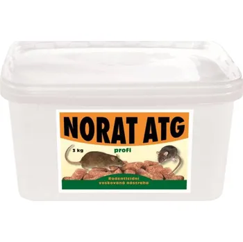 Hubení hlodavce PelGar s.r.o. Norat ATG 3 kg - nástraha na hlodavce